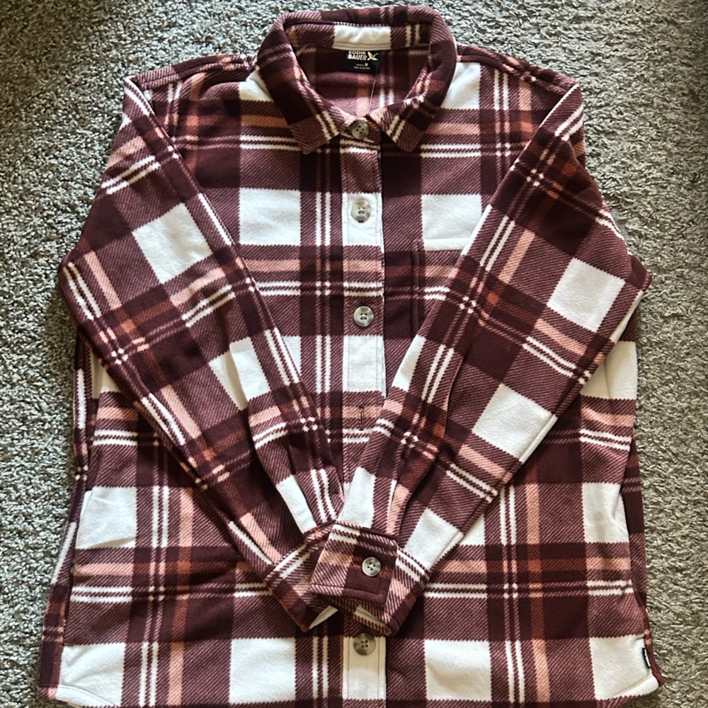 Eddie Bauer Women’s MicroFleece Button-Up